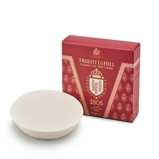 1805 Luxury Shaving Soap Refill for Wooden Bowl