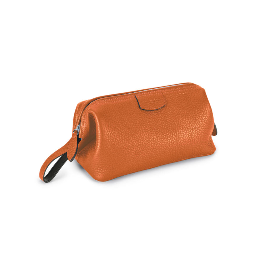 Orange Gentleman's Washbag